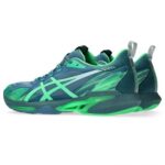 Asics Sonicsmash FF Padel Shoes Blue Green - Image 3