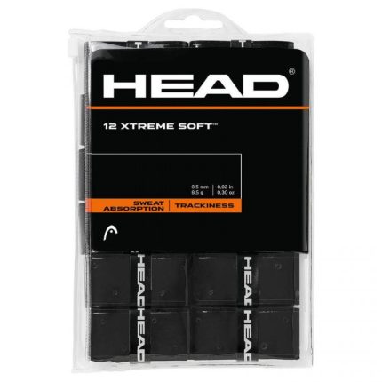 Head Xtreme Soft Black 12 Units Overgrips
