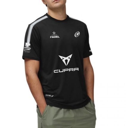 Bullpadel T-shirt Pablo Cardona Montse Black T-shirt
