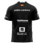 Bullpadel T-shirt Pablo Cardona Montse Black T-shirt - Image 2