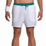 Nox Pro White Green Ivy Shorts