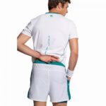 Nox Pro White Green Ivy Shorts - Image 2
