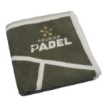 Bullpadel Premier Padel Towel 100x50 Khaki Ecru - Image 2