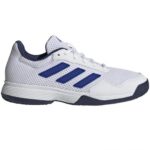 Adidas Game Spec White Blue Junior Padel Shoes