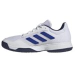 Adidas Game Spec White Blue Junior Padel Shoes - Image 2