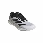 Adidas Crazyquick Boost Padel Shoes White Black Silver - Image 4