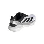 Adidas Crazyquick Boost Padel Shoes White Black Silver - Image 5