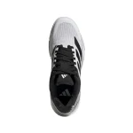 Adidas Crazyquick Boost Padel Shoes White Black Silver - Image 6