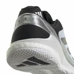 Adidas Crazyquick Boost Padel Shoes White Black Silver - Image 8