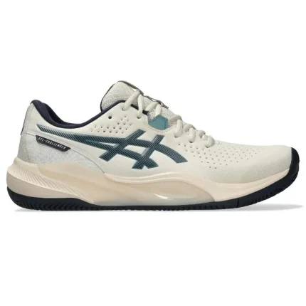 ASICS Gel Challenger 15 Clay Padel Shoes Beige Dark Blue