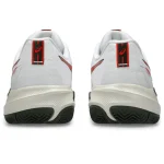 Asics Gel Challenger 15 Clay Padel Shoes White Red - Image 4