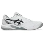 Asics Gel Dedicate 9 Padel Shoes White Black