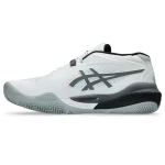 Asics Gel Resolution X Padel Shoes White Grey - Image 2