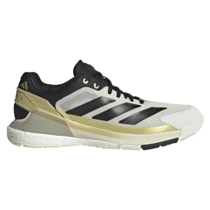 Adidas Crazyquick Boost Padel Shoes White Black Gold