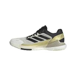 Adidas Crazyquick Boost Padel Shoes White Black Gold - Image 2