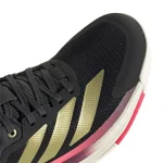 Adidas Crazyquick Boost Padel Shoes Black Rose Gold - Image 4