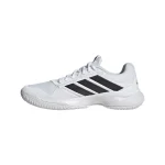 Adidas GameCourt 3 Padel Shoes White Black - Image 2