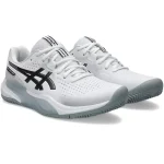 Asics Gel Challenger 15 Clay Padel Shoes White Grey - Image 3