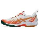 Asics Sonicsmash FF White Orange Shoes - Image 2