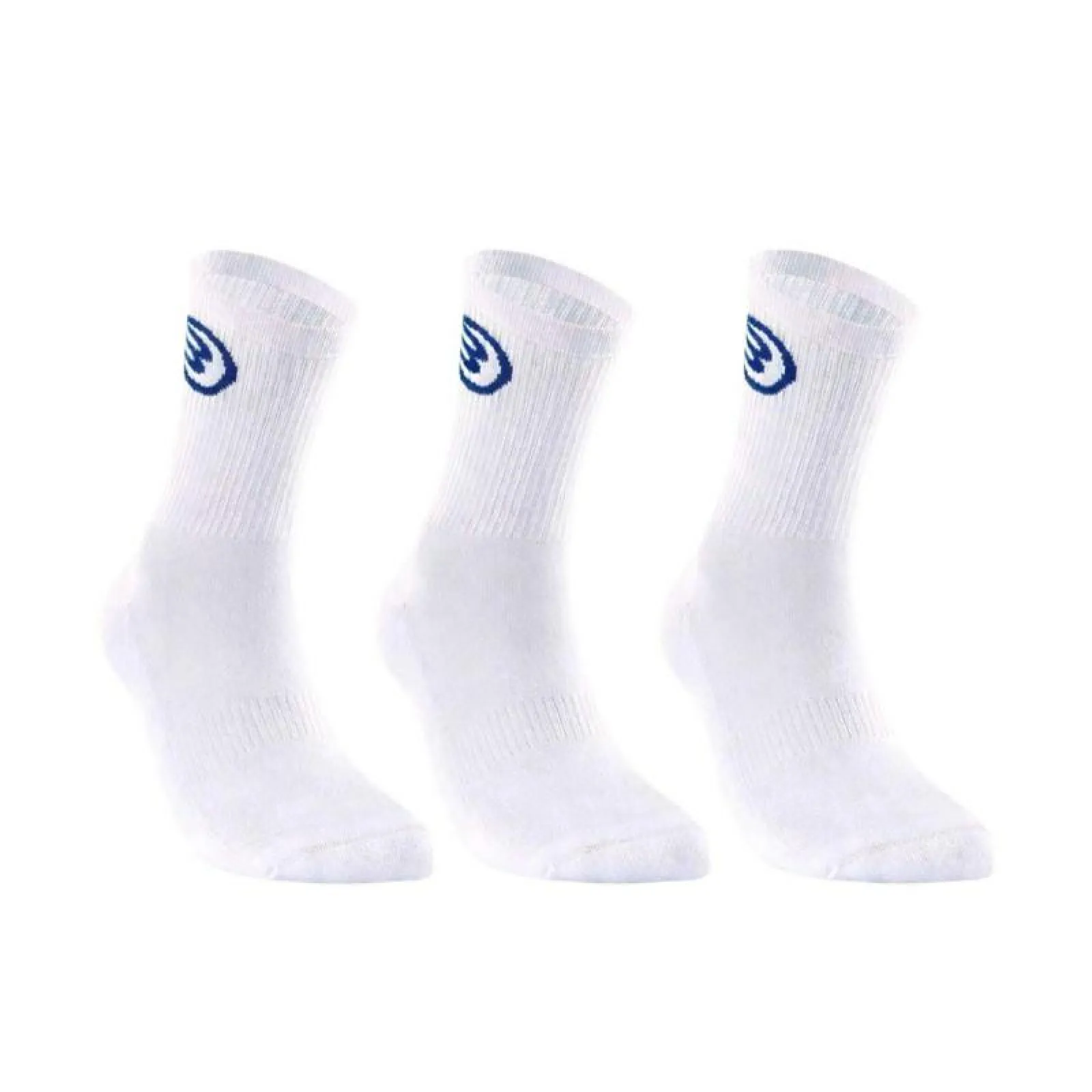 calcetines-bullpadel-bp262-3-pares-1-1600x1600 (1) Bullpadel Socks BP262 White 3 Pairs - Image 1