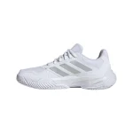 Adidas CourtJam Control 3 White Silver Women's Padel Shoes - Image 2
