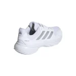 Adidas CourtJam Control 3 White Silver Women's Padel Shoes - Image 5