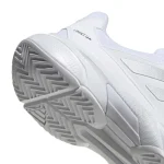 Adidas CourtJam Control 3 White Silver Women's Padel Shoes - Image 6