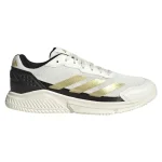 Adidas Courtquick Padel Shoes White Gold Black