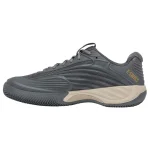 Kswiss Hypercourt Express 3 Clay Gray Beige Padel Shoes - Image 2