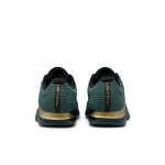 Nike Vapor 12 Premium Clay Court olive gold rear heel view