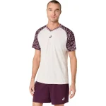 ASICS Court SS Top T-Shirt - Beige - front view