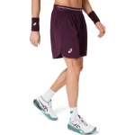 ASICS Game 7IN Shorts - Dark Maroon - Image 3