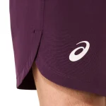 ASICS Game 7IN Shorts - Dark Maroon - Image 5
