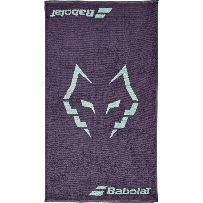 Babolat Juan Lebron Medium Towel 2027 - Plum - Front view