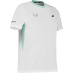 Babolat Juan Lebron Crew Neck Tee 2027 - White - Right angled view