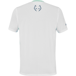 Babolat Juan Lebron Crew Neck Tee 2027 - White - Back view