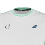 Babolat Juan Lebron Crew Neck Tee 2027 - White - Detail 4