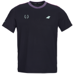 Babolat Juan Lebron Crew Neck Tee 2027 - Black - Front view