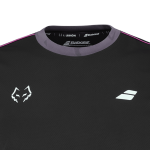 Babolat Juan Lebron Crew Neck Tee 2027 - Black - Detail 4