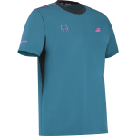 Babolat Juan Lebron Crew Neck Tee 2027 - Blue - Right angled view