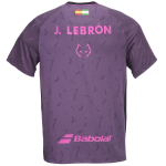 Babolat Juan Lebron Replica Tee 2027 - Plum - Back view
