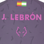 Babolat Juan Lebron Replica Tee 2027 - Plum - Detail 5