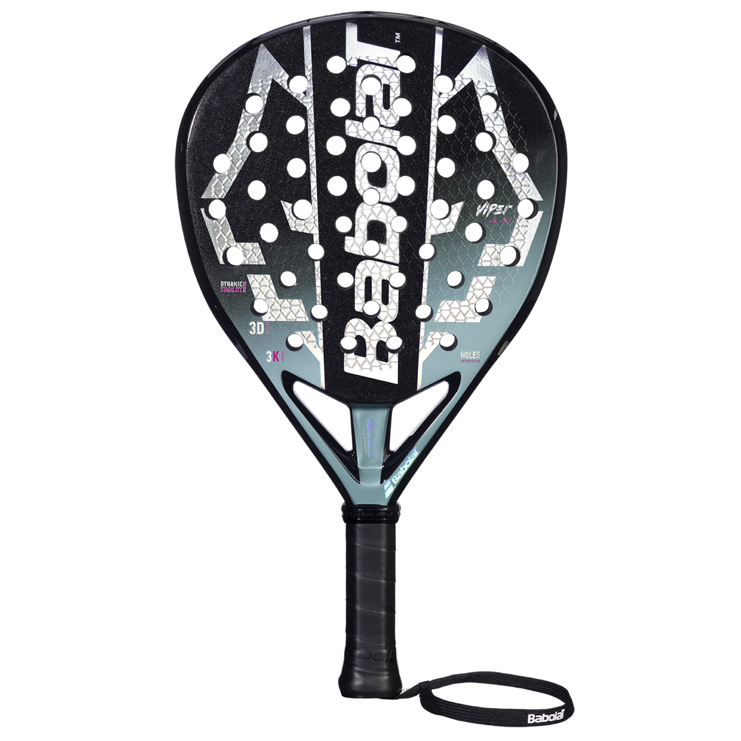 Babolat Juan Lebron Viper 3.1 2027 - Front Babolat Juan Lebron Viper 3.1 2027 padel racket front view