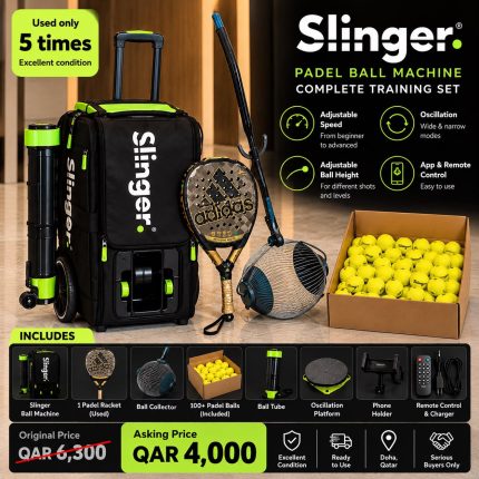 Slinger padel Ball Machine Launcher- USED