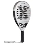 NOX AT10 Genius 12K Alum XTREM 2027 padel racket - three-quarter view