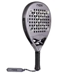NOX AT10 Genius 18K Alum 2027 padel racket - three-quarter view