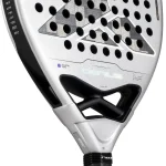 NOX AT10 Genius Attack 12K Alum XTREM 2027 padel racket - face and bridge detail