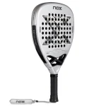 NOX AT10 Genius Attack 12K Alum XTREM 2027 padel racket - three-quarter view