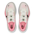 On THE ROGER Pro 3 Clay women's cream and pink shoes, product view 4