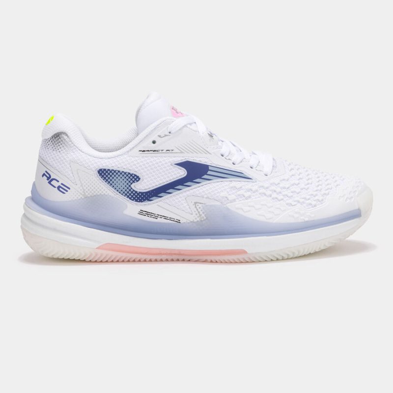 Joma Ace Lady 25 Clay White women's shoes - view 1